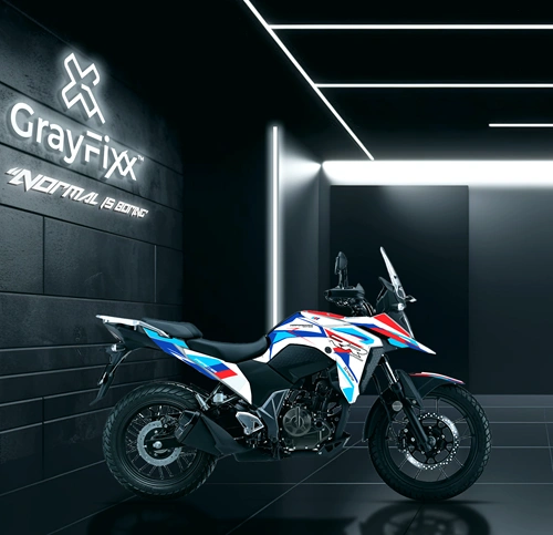 RR Edition Full Body Sticker for V Strom 250 | Made in Premium Gloss Vinyl with FPF (Fade Protection Film), Waterproof, Precut Sticker, Pack of 1 for Both Side